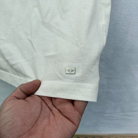 Mini Cooper T Shirt Mens L White Car Logo Graphic - Picture 6 of 10